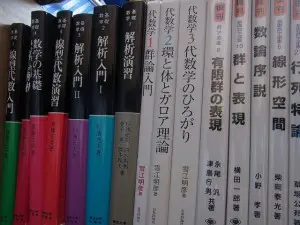 数学に関する本を100冊以上お売り頂きました(基礎数学/代数学など